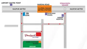Location of Swaraj Prajyoti Heritage - Image 11227