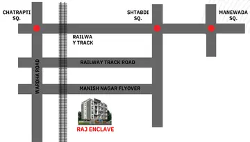 Location of Suncity Raj Enclave - Image 11343