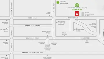 Location of Leverage Green Villas Skyview - Image 67302