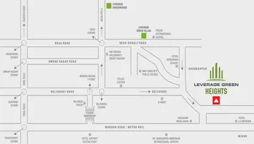 Location of Leverage Green Heights - Image 11412