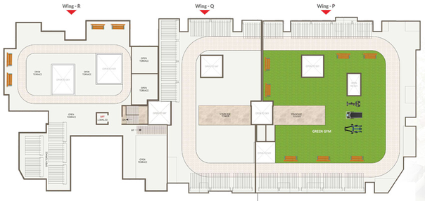 Master Plan of Pramod Rajshree Plaza in Khamla, Nagpur - Image 11449