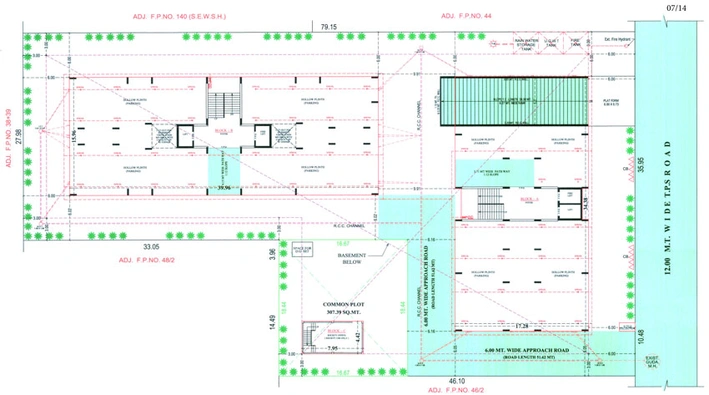 Master Plan of Devkunj 80 in Vaishnodevi Circle, Ahmedabad - Image 33420