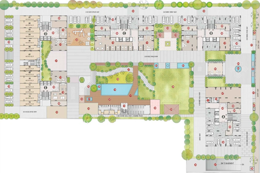 Master Plan of Deep Indraprasth Shivanta in Ambli, Ahmedabad - Image 33483