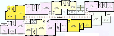 Floor Plan of Sai Mauli Heights in Naigaon East, Palghar - Image 123753