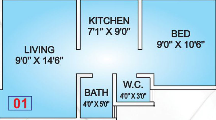 1 BHK Flat in Raj Accord in Vasai East, Palghar - Image 442065