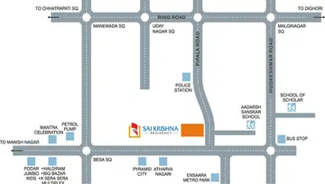 Location of Sai Krishna Residency - Image 11546