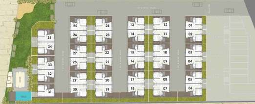 Master Plan of S P Greenfields 4 & 4 Plus in Bhayli Road, Vadodara - Image 32298