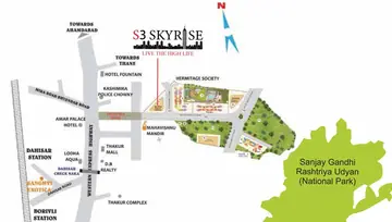 Location of Sanghvi S3 Skyrise - Image 27587