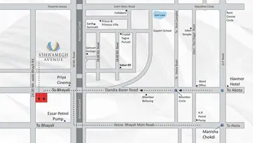 Location of Vama Ashwamegh Avenue - Image 32624