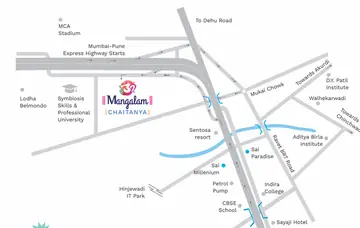 Location of Om Mangalam Chaitanya - Image 119387