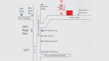 Location of Ghanshyam Rama Residency 1 - Image 32958
