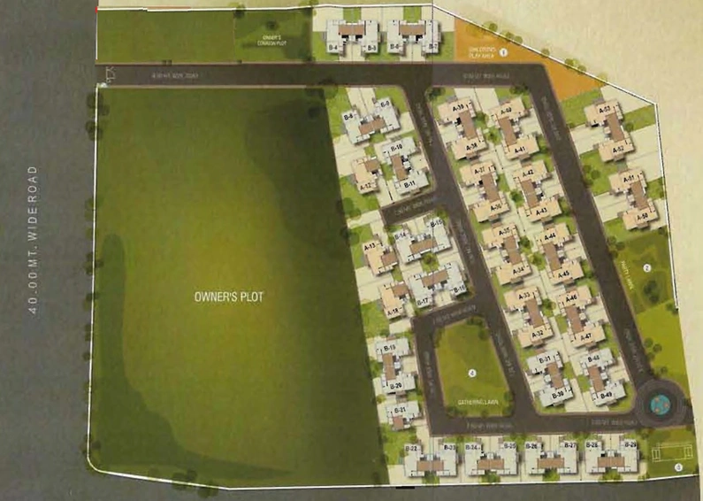 Master Plan of Ruchi Boulevard 1 in Kalali, Vadodara - Image 33144