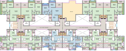 Floor Plan of Legacy Imperial in Kiwale, Pune - Image 13795