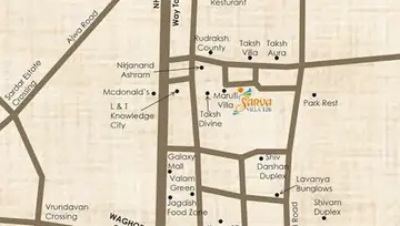 Location of Sarva Villa 126 - Image 33224
