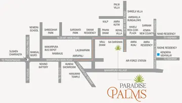 Location of Shree Paradise Palms - Image 33296