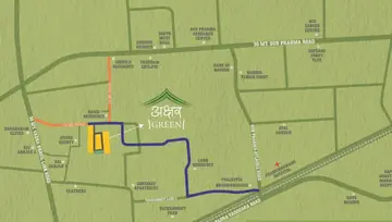 Location of Shreenathji Akshar Green - Image 33346