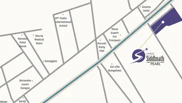 Location of Shree Siddhanath Pearl - Image 102224
