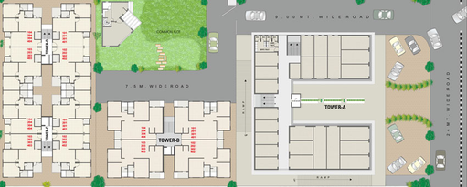 Master Plan of Yogiraj Hub & Heights in Harni, Vadodara - Image 33602