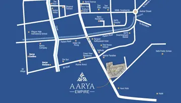 Location of Shivam Aarya Empire - Image 33704