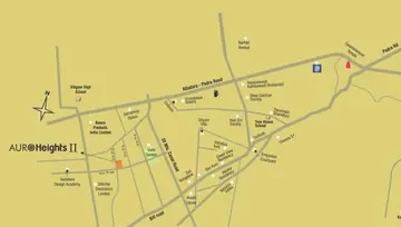 Location of Shreeji Auro Heights 2 - Image 69731