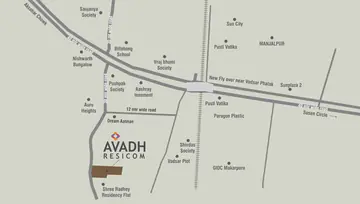 Location of Avadh Resicom - Image 34134