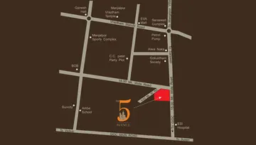 Location of Rathin 5th Avenue - Image 34293