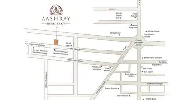 Location of Shiv Aashray Residency - Image 34399