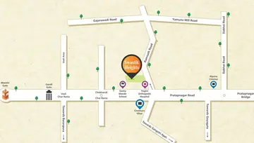 Location of Swastik Heights - Image 34479