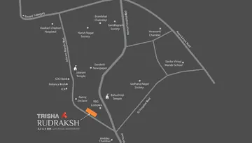 Location of Trisha Rudraksh - Image 34526