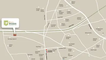 Location of Kasper Woods - Image 34596