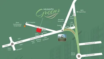 Location of Aatmiya Nilkanth Greens 3 - Image 34881
