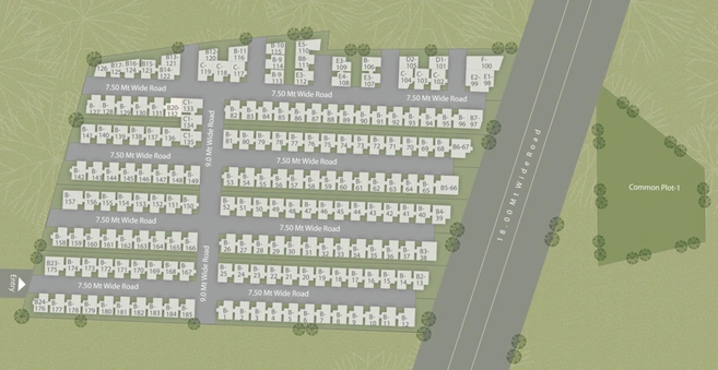 Master Plan of ParkPlush in Waghodia Road, Vadodara - Image 103209