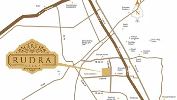 Location of Rudra Villa - Image 35084
