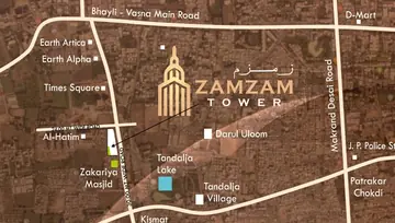 Location of Global Zam Zam Towers - Image 35124
