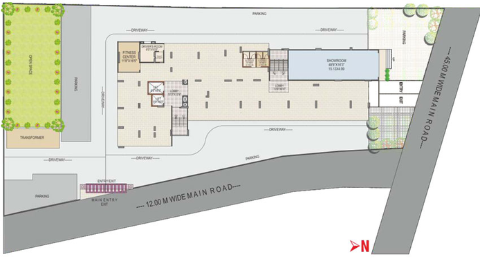 Master Plan of Royal Hill Crest 2 in Ravet, Pune - Image 26061