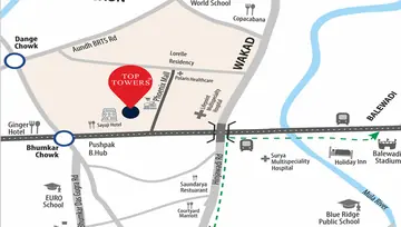 Location of Raga Top Tower - Image 26284
