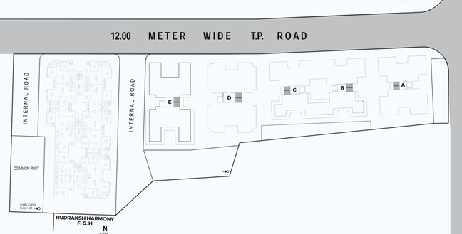 Master Plan of Rudraksh Harmony in Chhani, Vadodara - Image 35364
