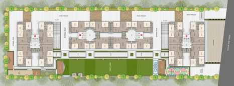 Master Plan of Roongta Green Homes in Godadara, Surat - Image 39376