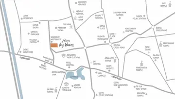 Location of Shree Aarna Sky Waves - Image 35767