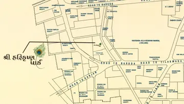 Location of Shree Harikrushna Park - Image 37336