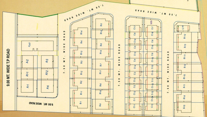 Master Plan of Shree Harikrushna Park in Dabhoi Road, Vadodara - Image 37337