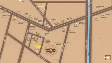 Location of Shreeji Sharnam Bungalows - Image 37359