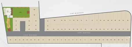 Master Plan of Swami Vatika in Tarsali, Vadodara - Image 37480