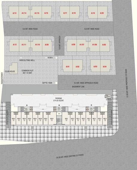 Master Plan of Shivaay Landmark in Karadiya, Vadodara - Image 37610