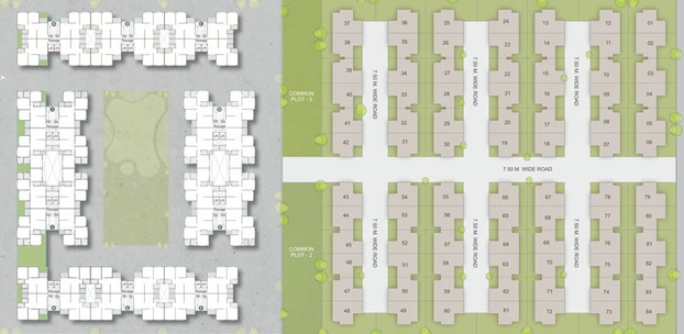 Master Plan of Ratnam Greenfield in Tarsali, Vadodara - Image 37636