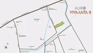 Location of Shreeji Auro Vivaanta 2 - Image 37760