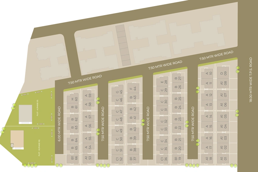 Master Plan of Shreeji Auro Vivaanta 2 in Atladara, Vadodara - Image 37761