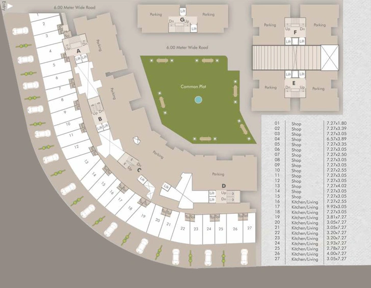 Master Plan of Shreeji Shivaay Onyx in Makarpura, Vadodara - Image 37898