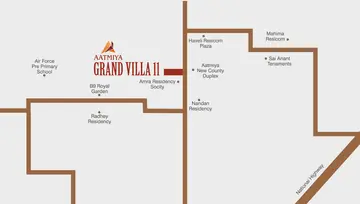 Location of Aatmiya Grand Villa 11 - Image 77936