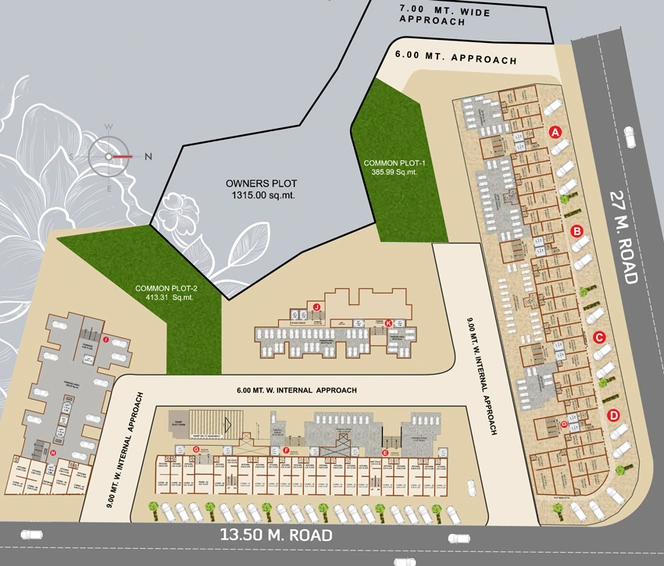 Master Plan of Shree Siddheshwar Partheshwar in Kishanwadi, Vadodara - Image 38142
